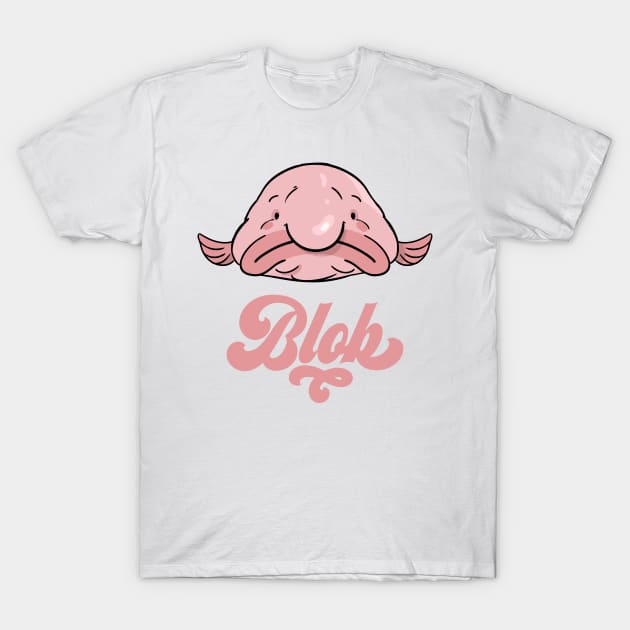 Blobfish, ugly cute Blobfish, ugly fish, cute fish, T-Shirt by Radarek_Design